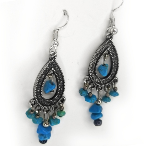 New boho dangle earrings - Picture 4 of 4